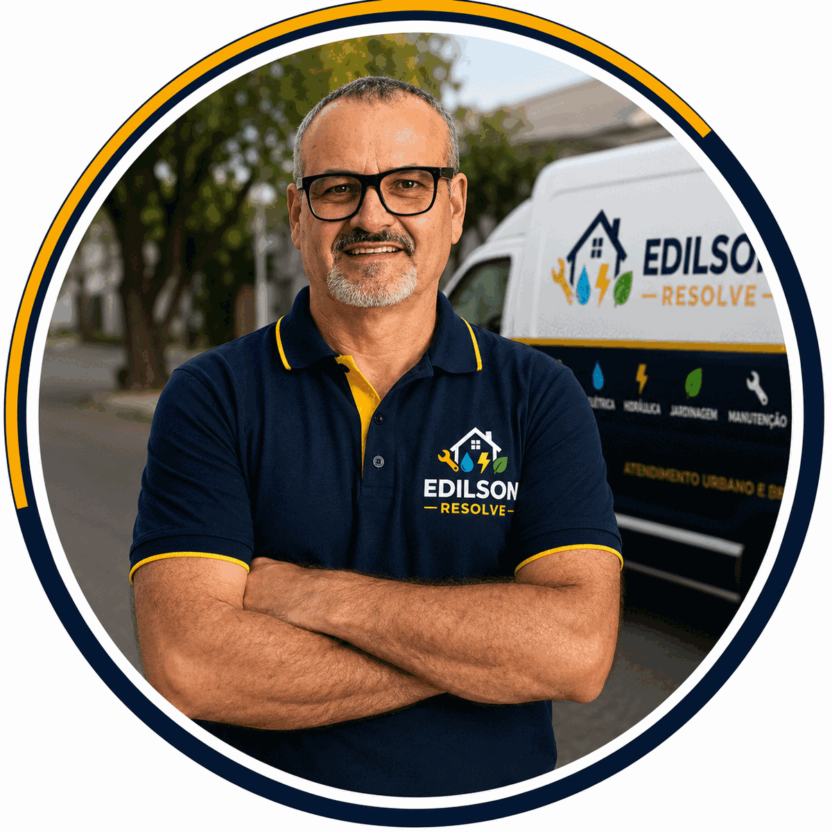 Edilson, prestador de serviços